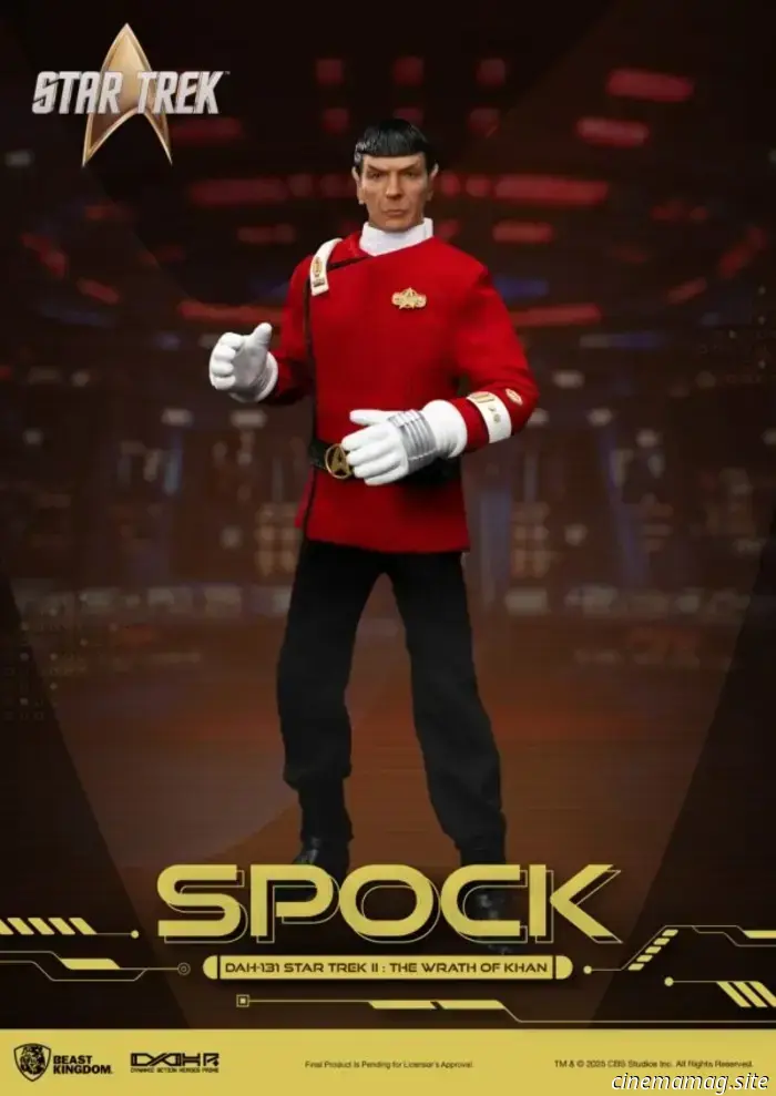 Спок и Пикар присоединяются к линейке динамичных фигурок Beast Kingdom Star Trek Dynamic 8ction Heroes.