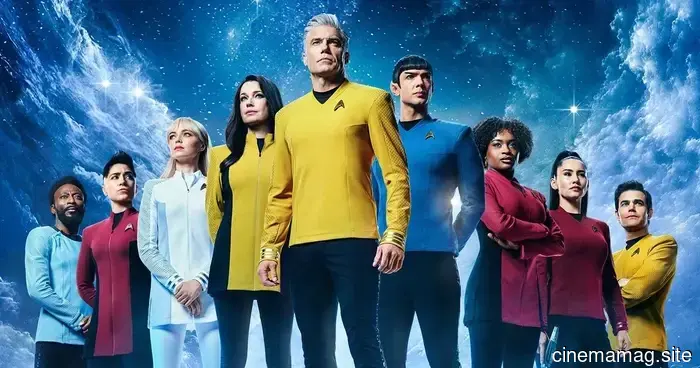 Star Trek: Strange New Worlds stagione 4 trailer e arte principale rivelati da Paramount+