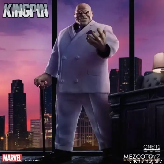 Фигурка Marvel's Kingpin One:12 Collective представлена компанией Mezco Toyz