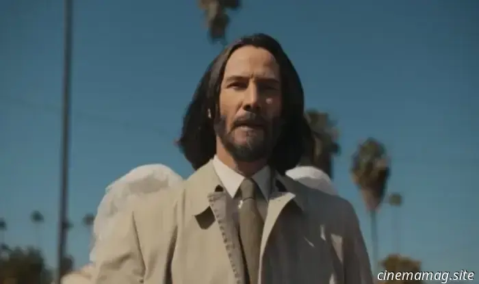 Keanu Reeves es un ángel inepto en el tráiler de Good Fortune de Aziz Ansari