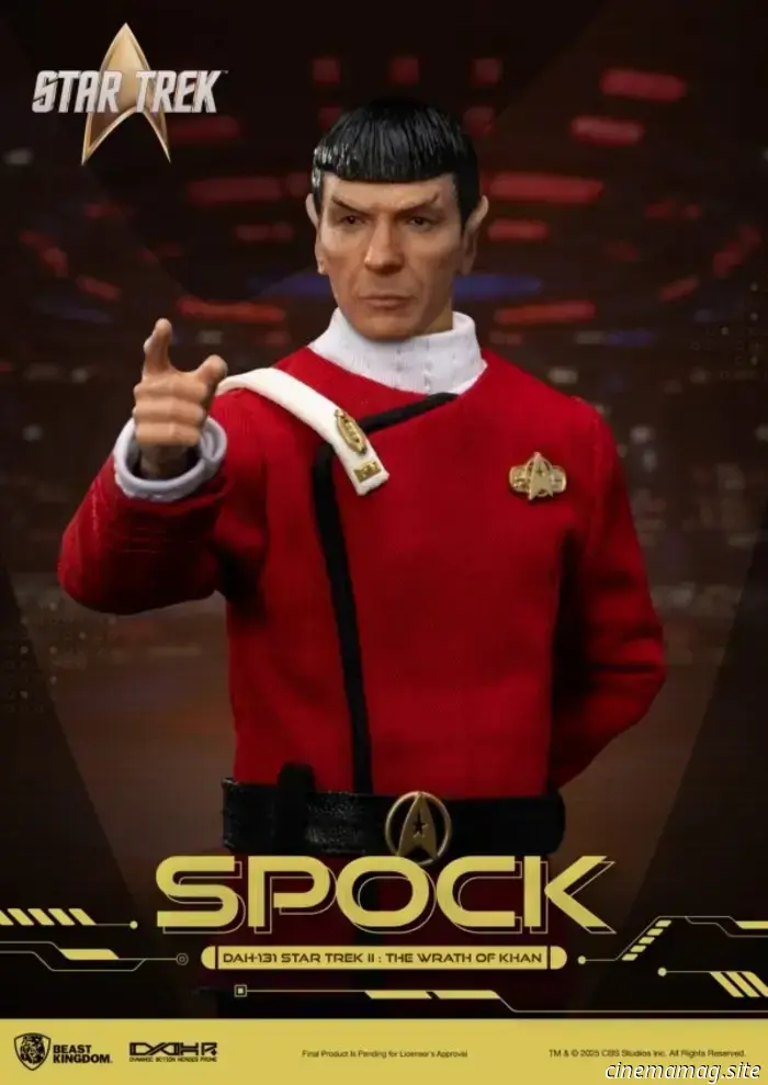 Спок и Пикар присоединяются к линейке динамичных фигурок Beast Kingdom Star Trek Dynamic 8ction Heroes.