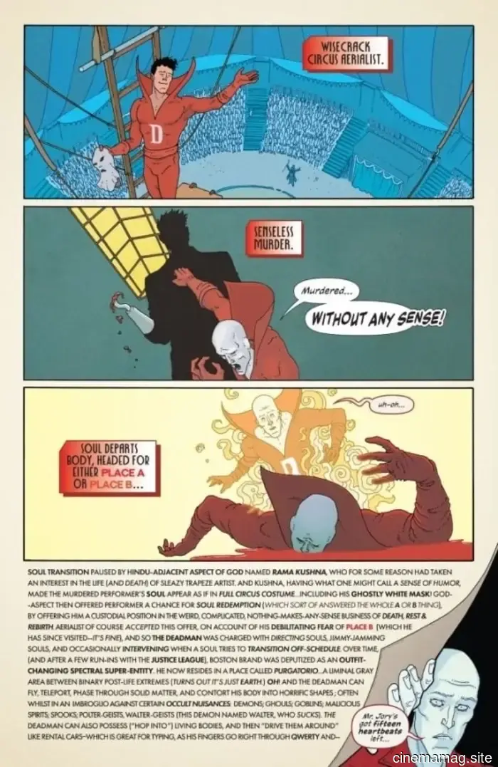 Comic Book Sneak Peek – The Deadman #1