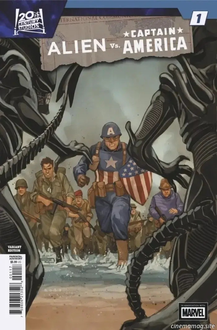 Comic Book Sneak Peek – Alien vs. Captain America #1