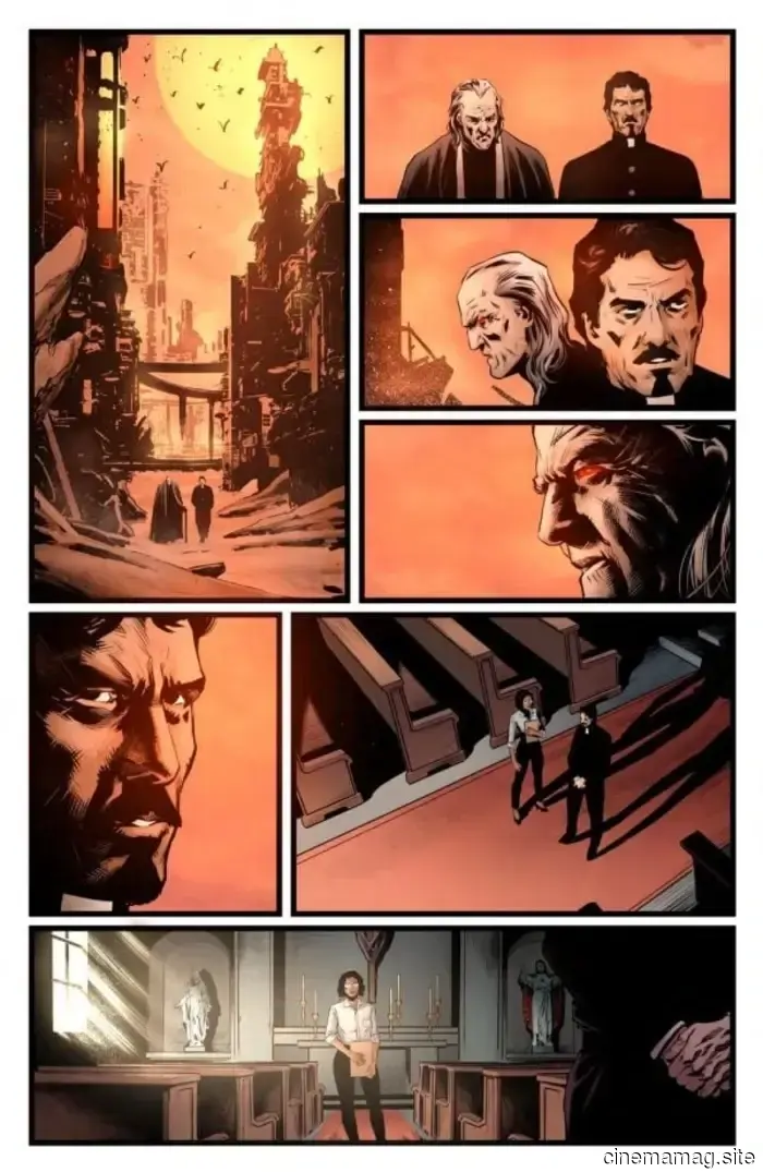 Here’s an exclusive first glimpse of Vampirella #2 with an early sneak peek from Dynamite Entertainment.