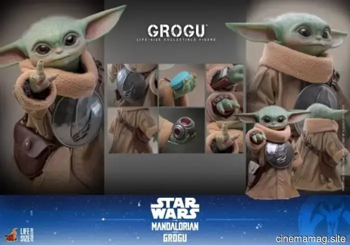 Hot Toys presenta figuras a tamaño real de Grogu y el Droidsmith Anzellan de Star Wars: The Mandalorian & Grogu
