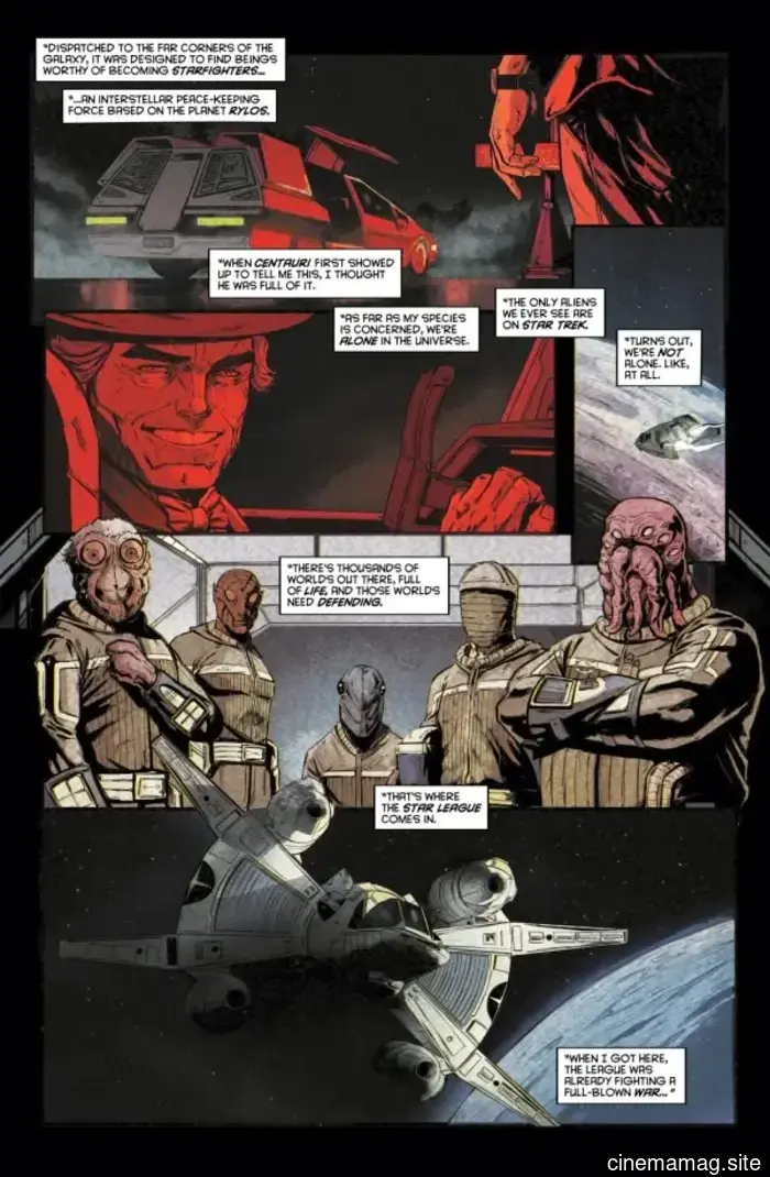 Comic Book Sneak Peek – The Last Starfighter #1
