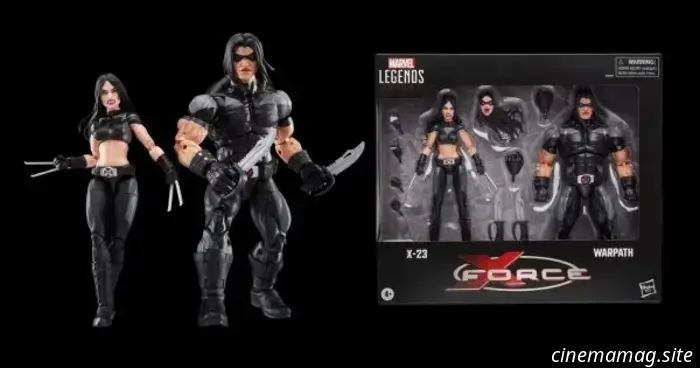 Hasbro introduces X-23 and Warpath in the Marvel Legends Series X-Force 2-Pack.