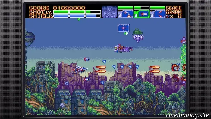 Nuovo 16-Bit shoot ' em up Earthion in arrivo su PC, console e Sega Mega Drive / Genesis