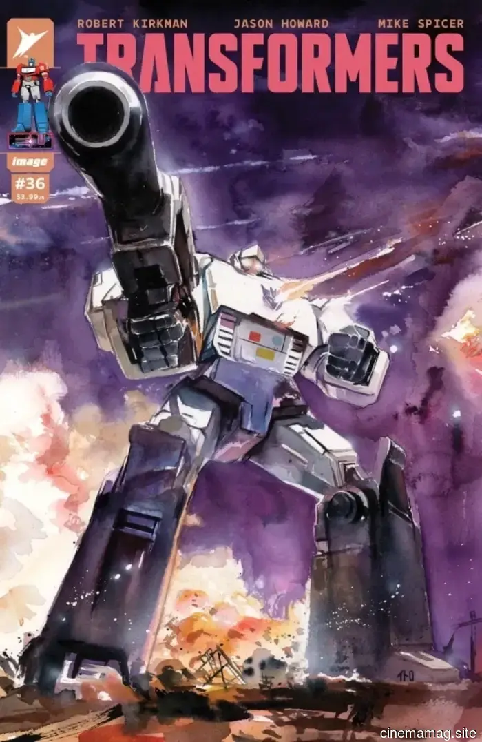 Vista previa del cómic – Transformers #36
