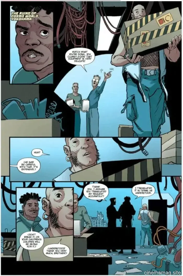 Получите первый взгляд на Blade Runner: Tokyo Nexus – Проиграть значит выиграть #1