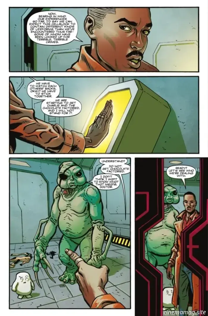 Превью комикса — Доктор Кто: Парадокс тюрьмы №3