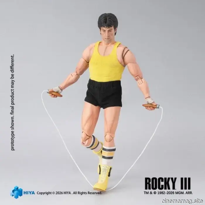 Hiya Toys annuncia la figura d'azione Rocky III Exquisite Super Series