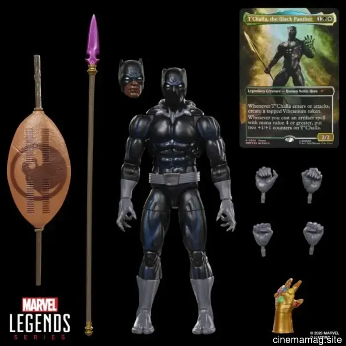Marvel Супергерои встречают Magic: The Gathering с новыми фигурками из серии Marvel Legends.