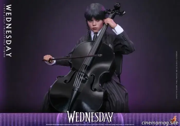 La Wednesday di Jenna Ortega riceve un'action figure in scala 1/6 da Hot Toys.