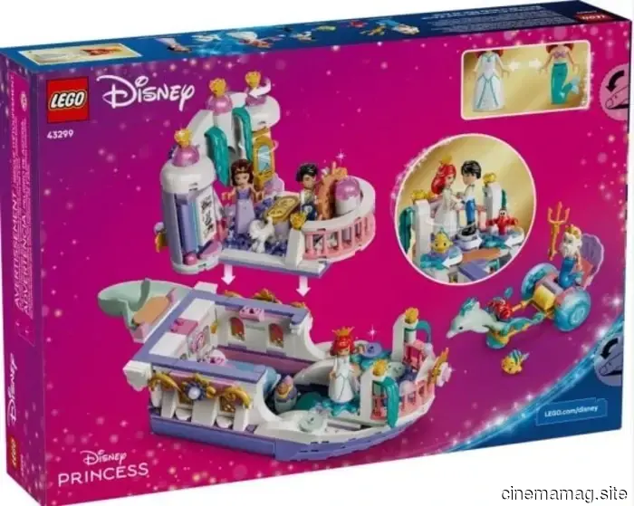 LEGO Disney Summer 2026 sets feature Lilo & Stitch, Moana 2, Tangled, The Little Mermaid, and additional themes.