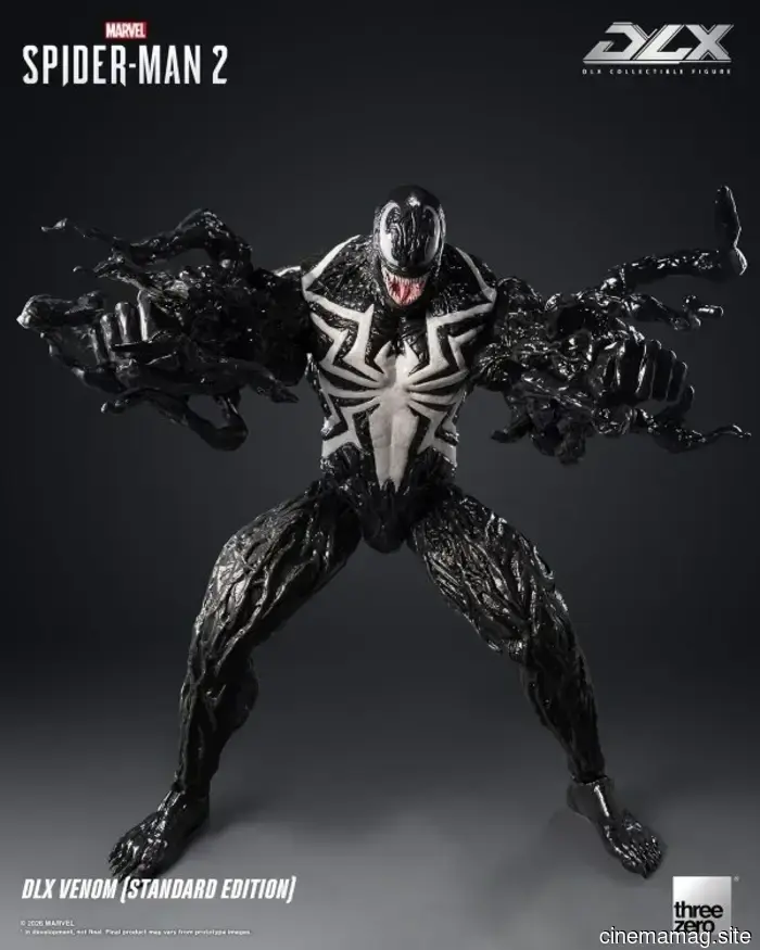Venom recibe el tratamiento DLX de Threezero con la figura de Marvel's Spider-Man 2.