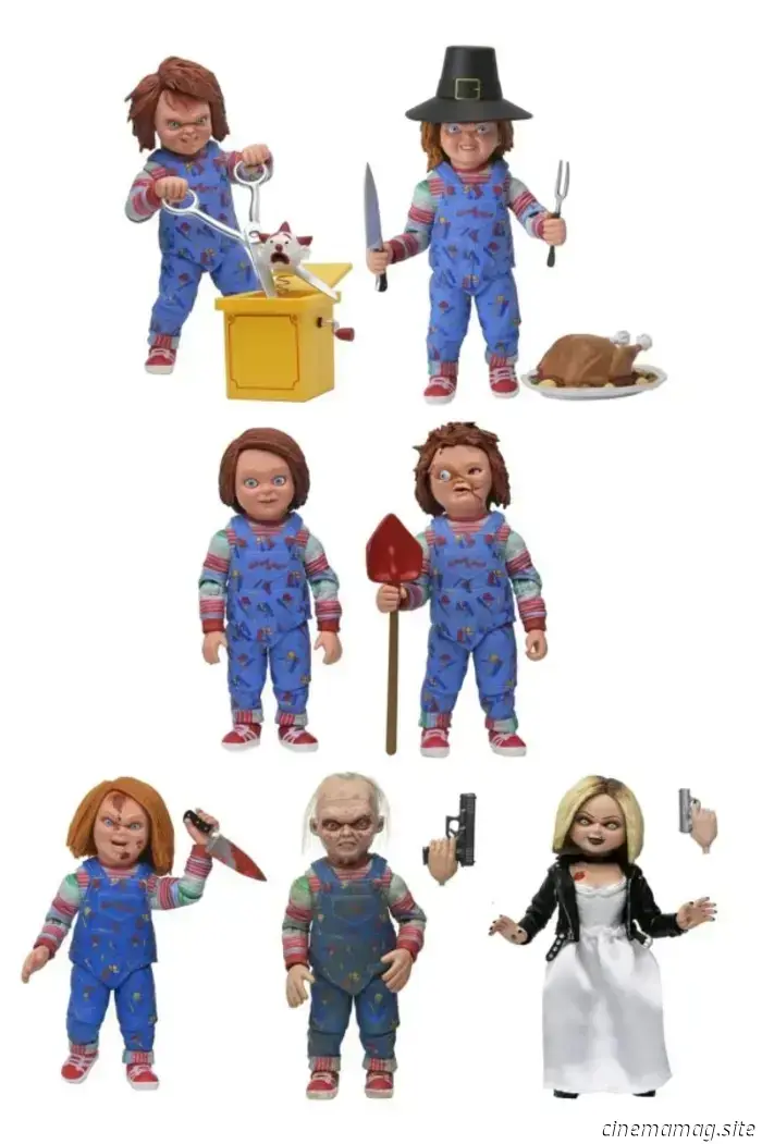 Reveladas las figuras de la segunda serie de las cajas ciegas de Chucky de NECA