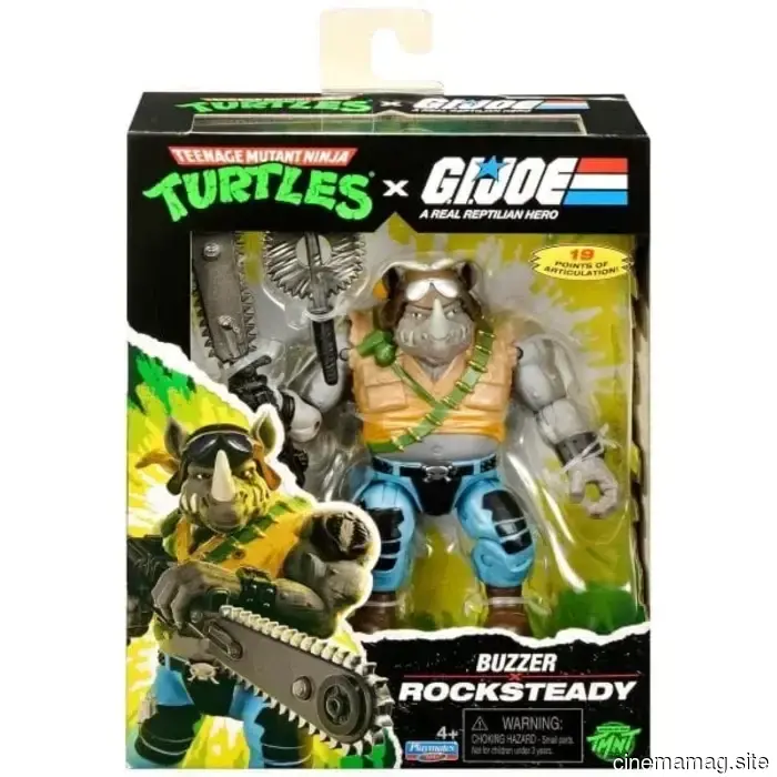 Pre-orders for the Teenage Mutant Ninja Turtles x G.I. Joe crossover action figures have been launched.