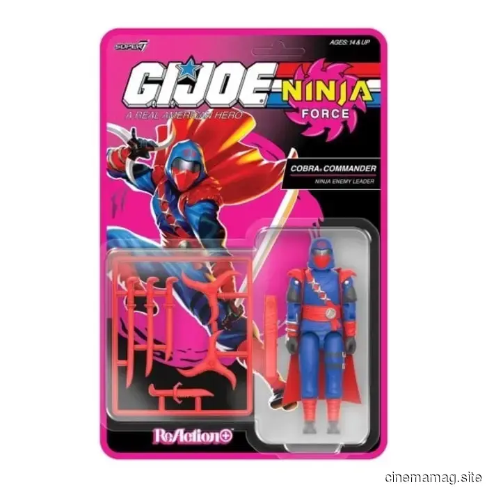 Super7 trae Trubble Bubbles y Ninja Force a G.I. Joe: A Real American Hero ReAction+ series