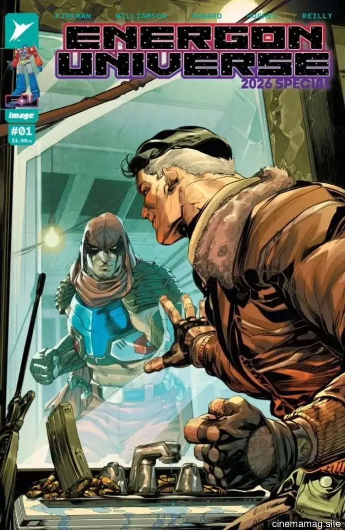 Portadas variantes de Energon Universe Special 2026 reveladas por Skybound e Image