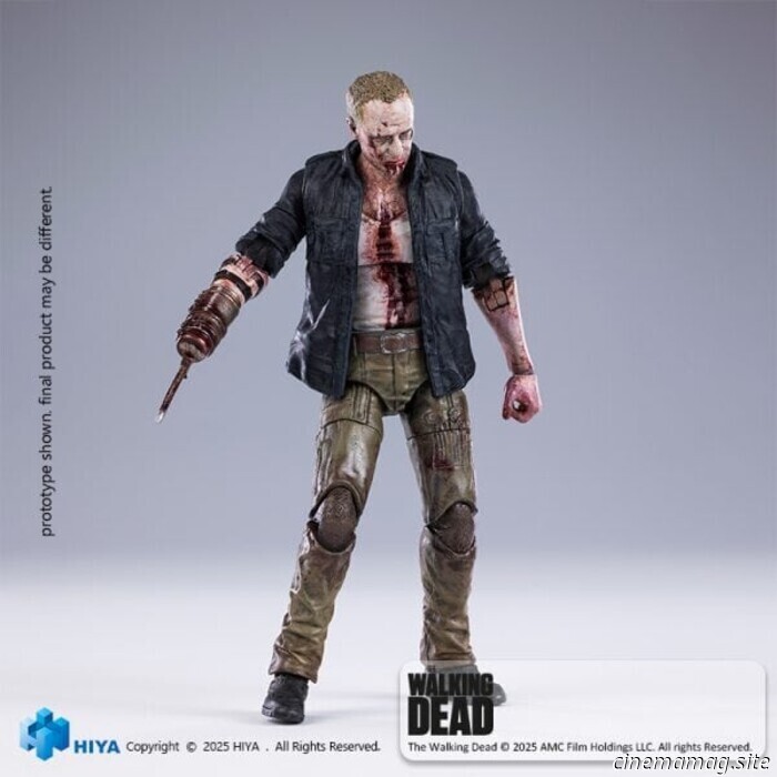 Hiya Toys has revealed the exquisite mini series figure of Merle Dixon (Walker Version) from The Walking Dead.