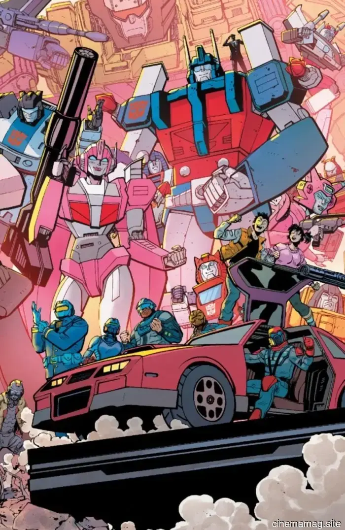 The Energon Universe grows with a preview of M.A.S.K. #1.