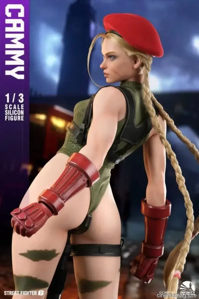 Cammy receives a high-quality 1:3 scale silicon figure from Street Fighter 6 by Infinity Studio.