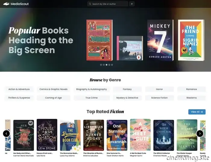 Searching for a Book to Adapt? MediaScout Aims to Ignite Your Next Find.