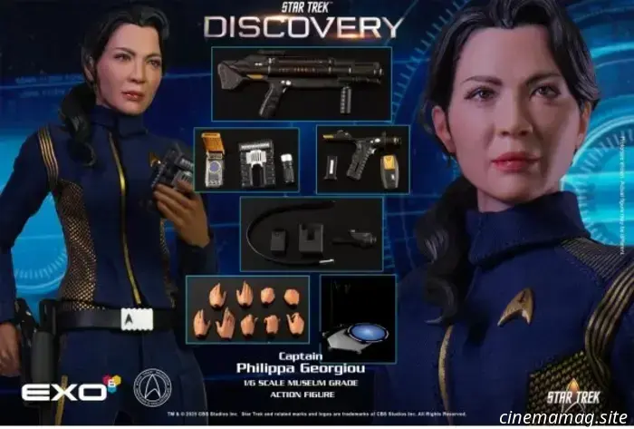 EXO-6 incorpora a la capitana Philippa Georgiou a su colección de figuras de acción a escala 1/6 de Star Trek.