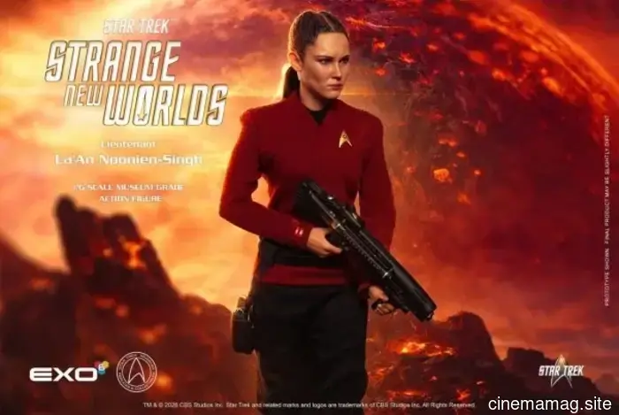 EXO-6 has revealed the sixth scale figure of La’An Noonien-Singh from Star Trek: Strange New Worlds.