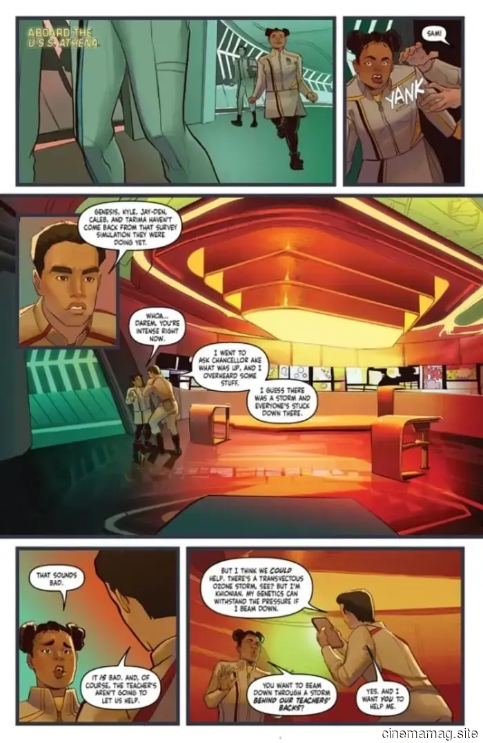 Comic Book Sneak Peek – Star Trek: Starfleet Academy – Lost Contact #4