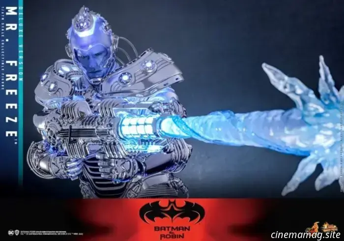 Arnold Schwarzenegger's Mr. Freeze is now part of Hot Toys' sixth scale figure collection for Batman & Robin.