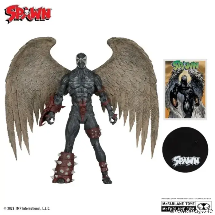 McFarlane Toys releases Nightmare Spawn, Wings of Redemption, and Curse of the Spawn action figures.