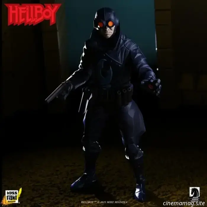 Boss Fight Studio unveils a new line of action figures featuring Hellboy, Lobster Johnson, and Gruagach.