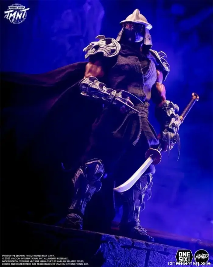 Mondo begins taking pre-orders for the sixth scale figure of Shredder from Teenage Mutant Ninja Turtles.