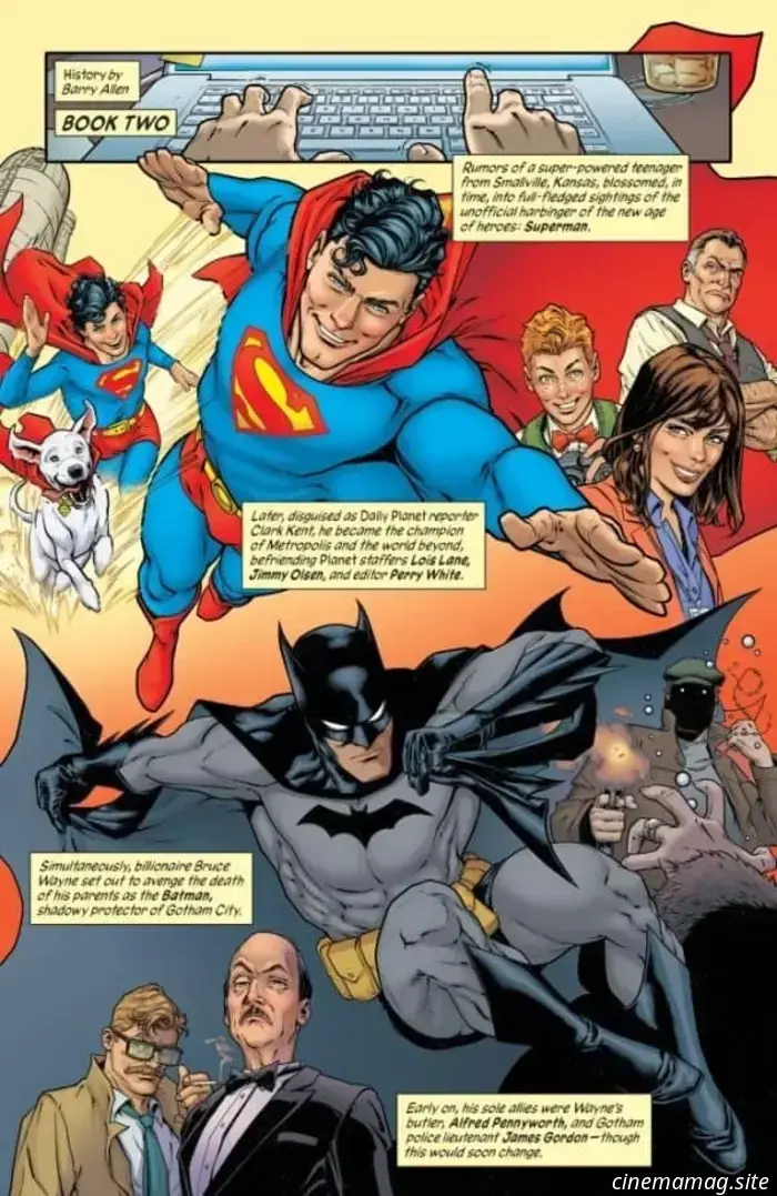 New History of the DC Universe #2 - Comic Book Sneak Peek