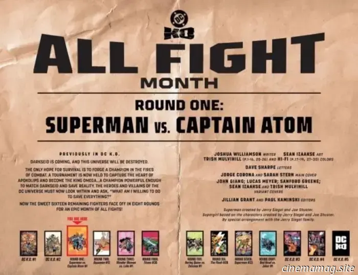 Vista previa del cómic – DC K.O.: Superman contra Capitán Átomo #1