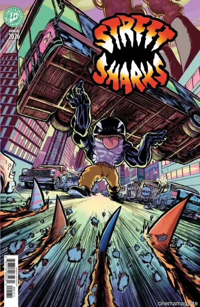 Предварительный просмотр комикса – Уличные акулы Годовой выпуск 2026