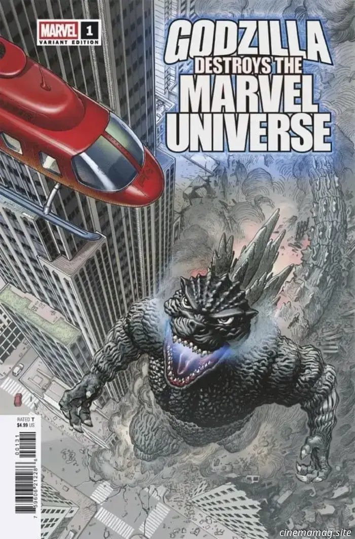Godzilla Destroys the Marvel Universe #1 - Comic Book Sneak Peek