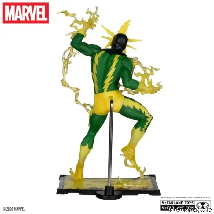 McFarlane Toys has revealed Marvel collectibles of Deadpool and Electro.