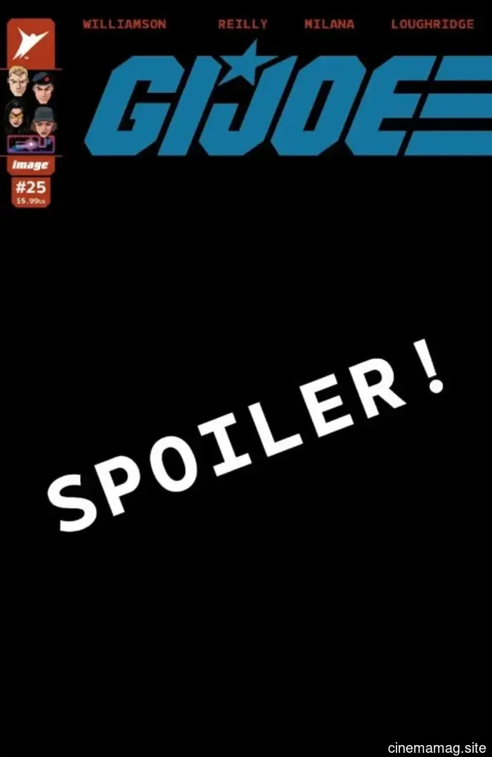 Vista previa del cómic – G.I. Joe #25