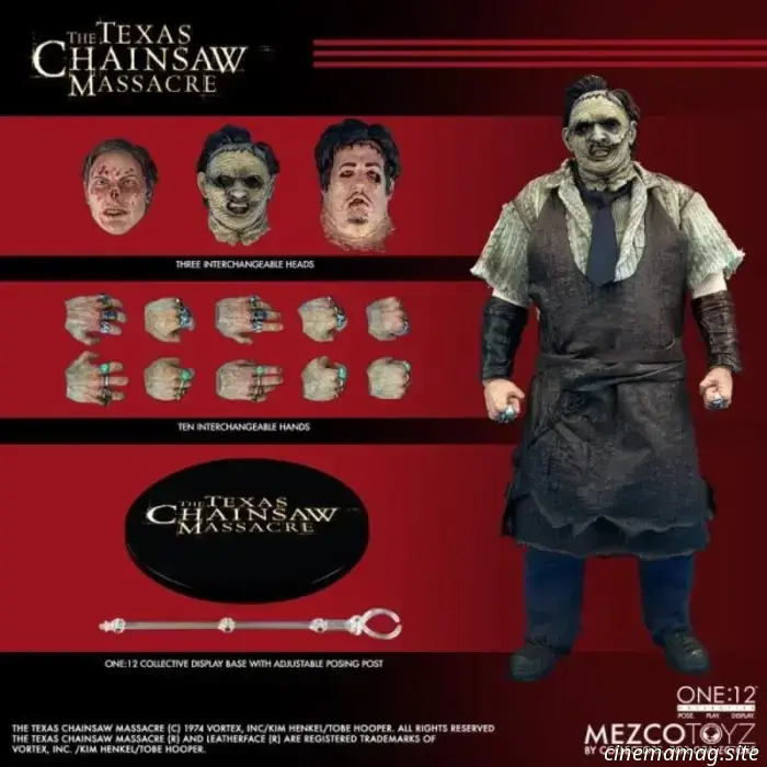 Mezco Toyz ha svelato la figura One:12 Collective di Thomas Hewitt/Leatherface da The Texas Chainsaw Massacre