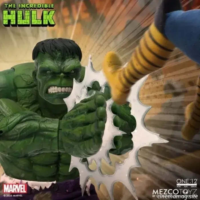 Mezco Toyz presenta l'action figure di L'Incredibile Hulk della linea One:12 Collective.