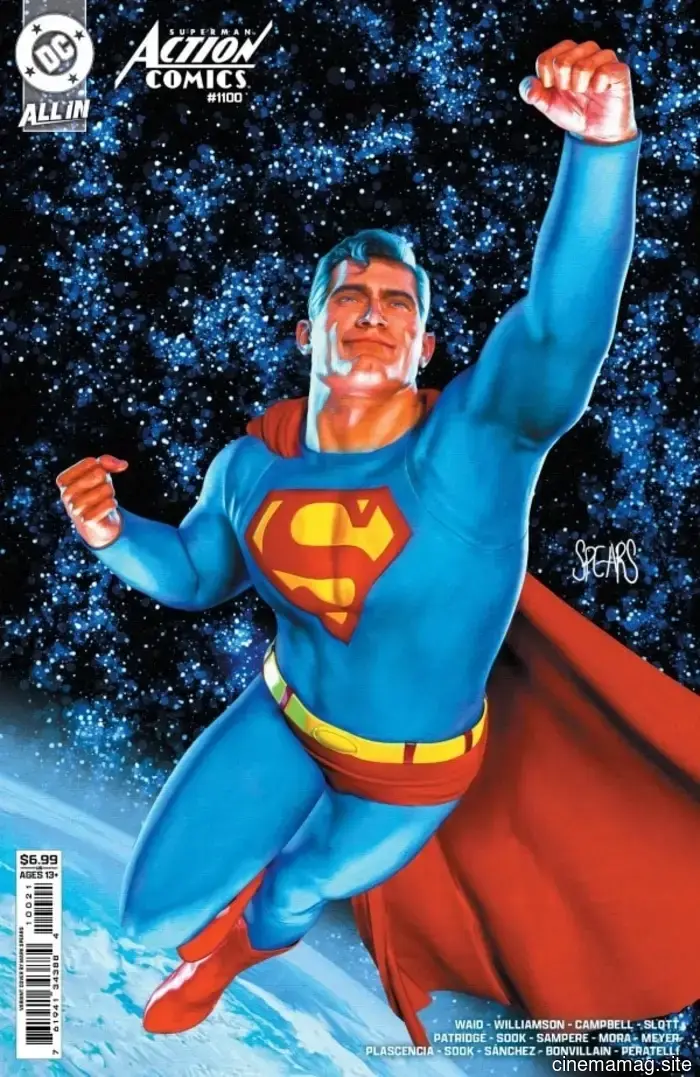 Предварительный просмотр комикса – Action Comics #1100
