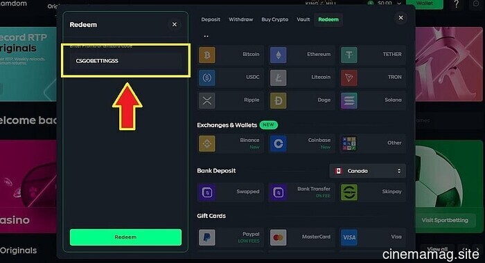 Gamdom Promo Code “CSGOBETTINGSS” – 15% Rakeback Bonus (Valid for 7 Days)
