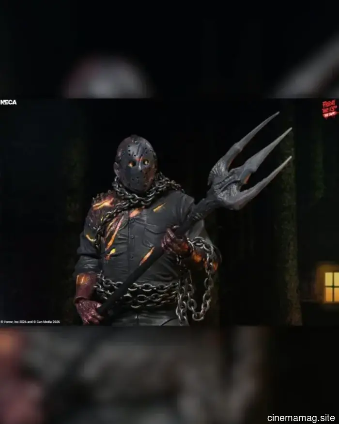 Пятница, 13-е: Ultimate Savini Jason фигурка действия из игры, выпущенная NECA