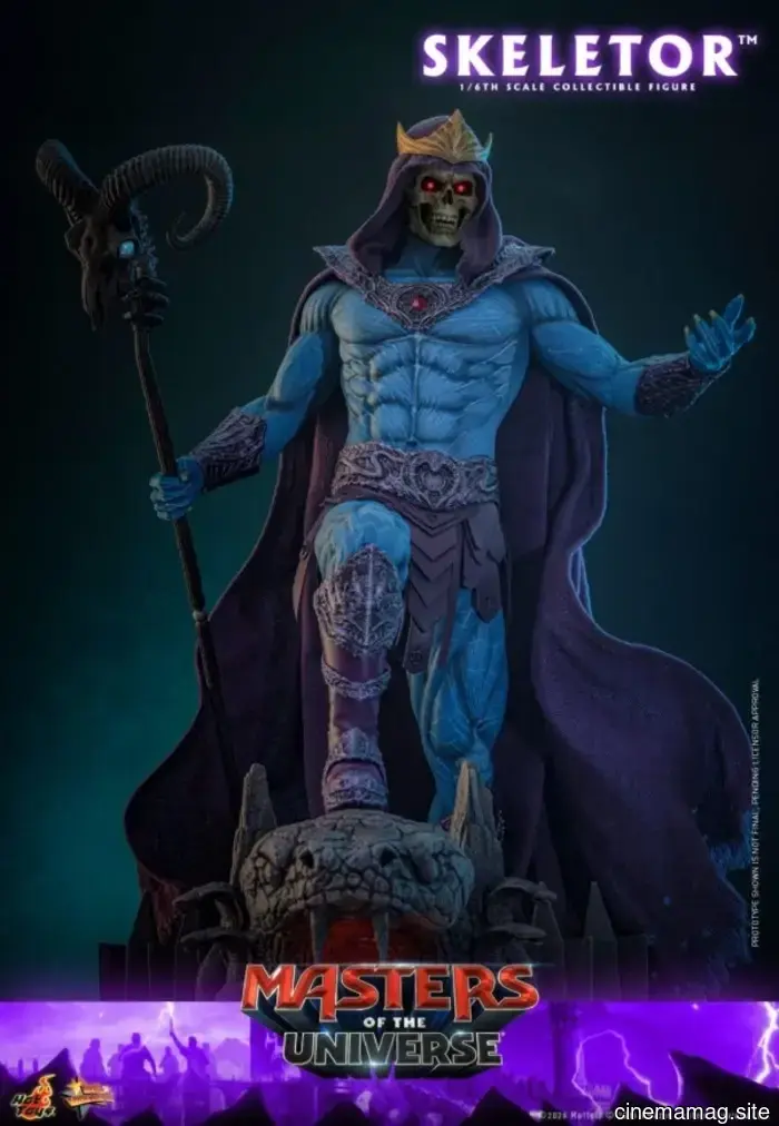 Hot Toys reveals sixth scale figures of He-Man and Skeletor from Masters of the Universe.