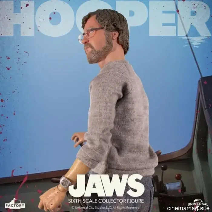 Quint e Hooper, figure in scala sei di Jaws svelate da Factory Entertainment