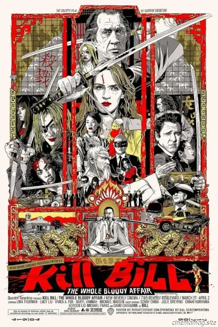 «Kill Bill: The Whole Bloody Affair» впервые выйдет в кинотеатрах в декабре.