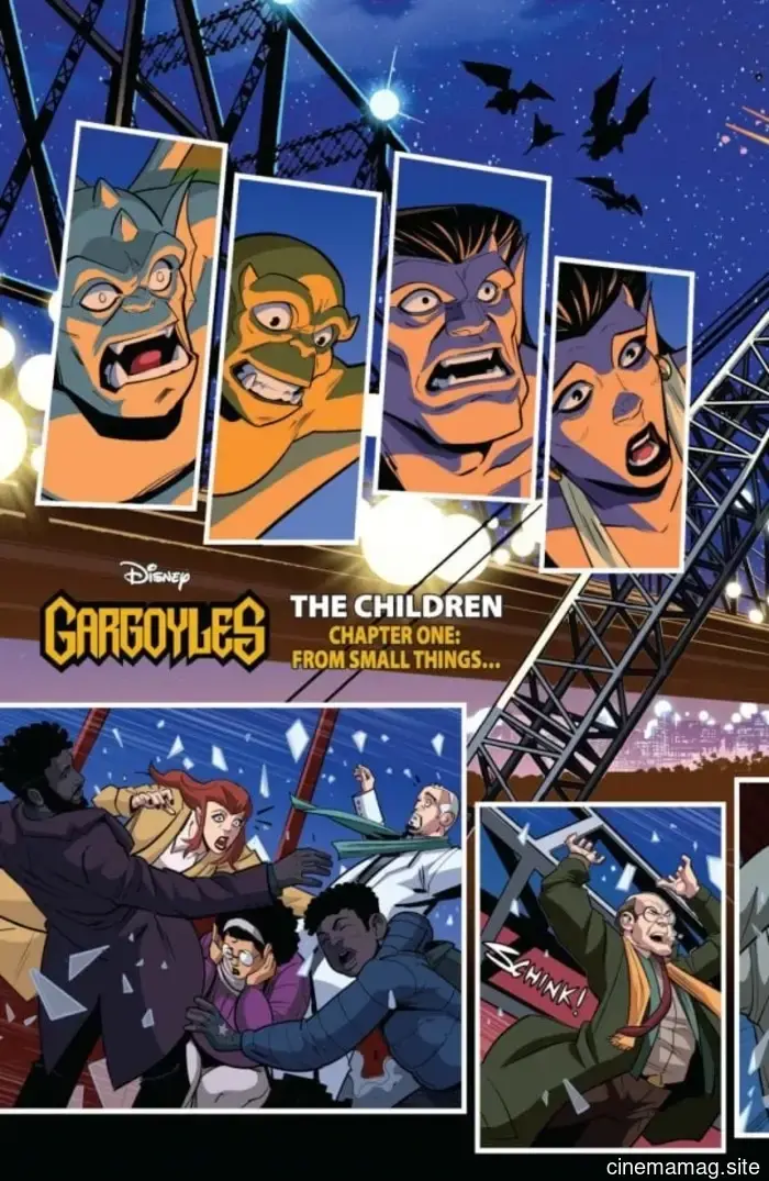 Vista previa del cómic – Gárgolas #1